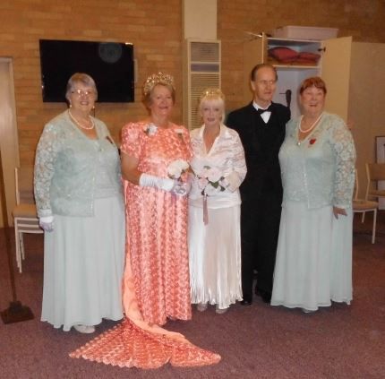 Grand Royal Matron was welcomed by the Royal Matron Sandra Davis to Royal Victoria Court No 1